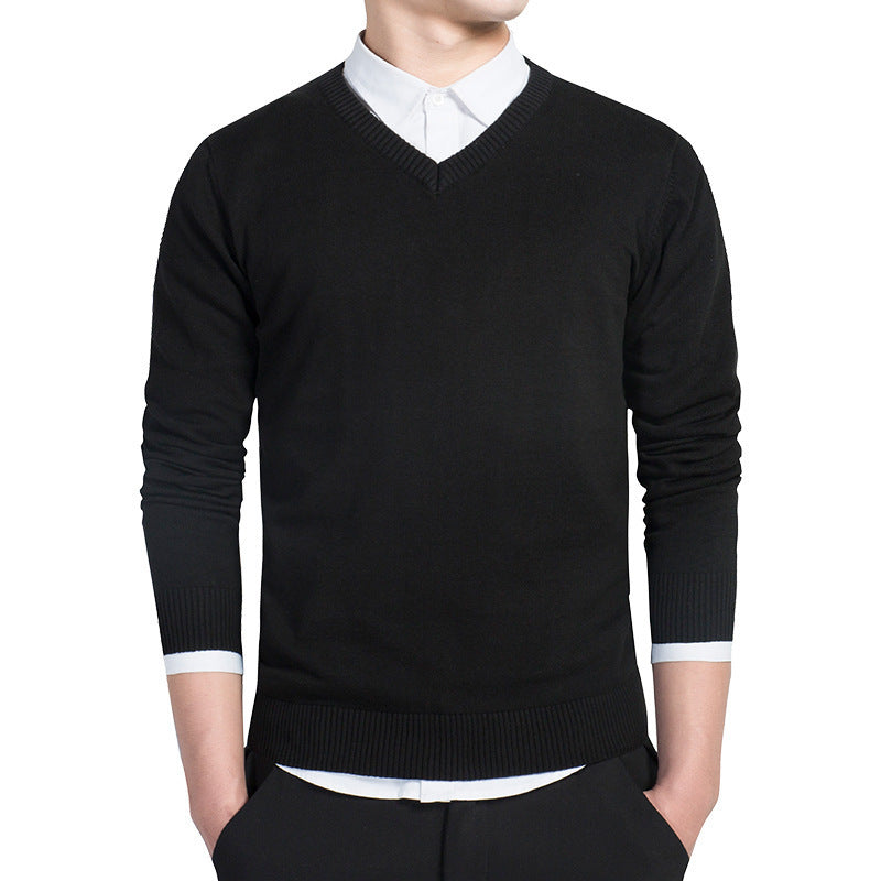 V-neck sweater