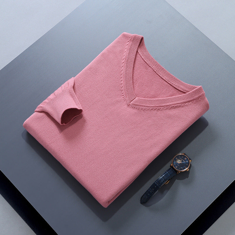 V-neck sweater
