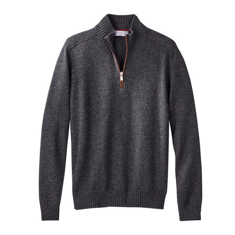 Casual half zip tröja