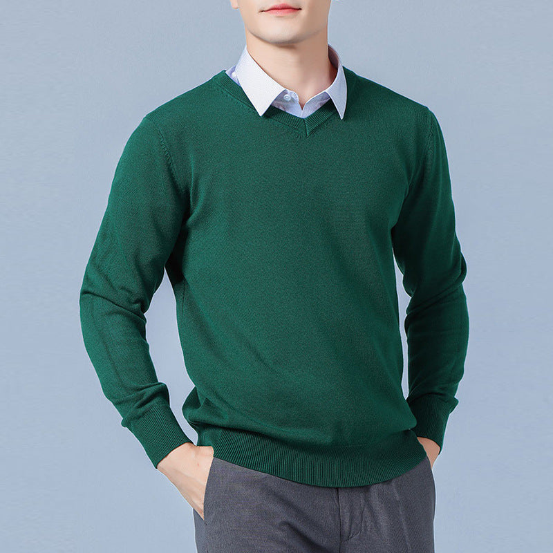 V-neck sweater